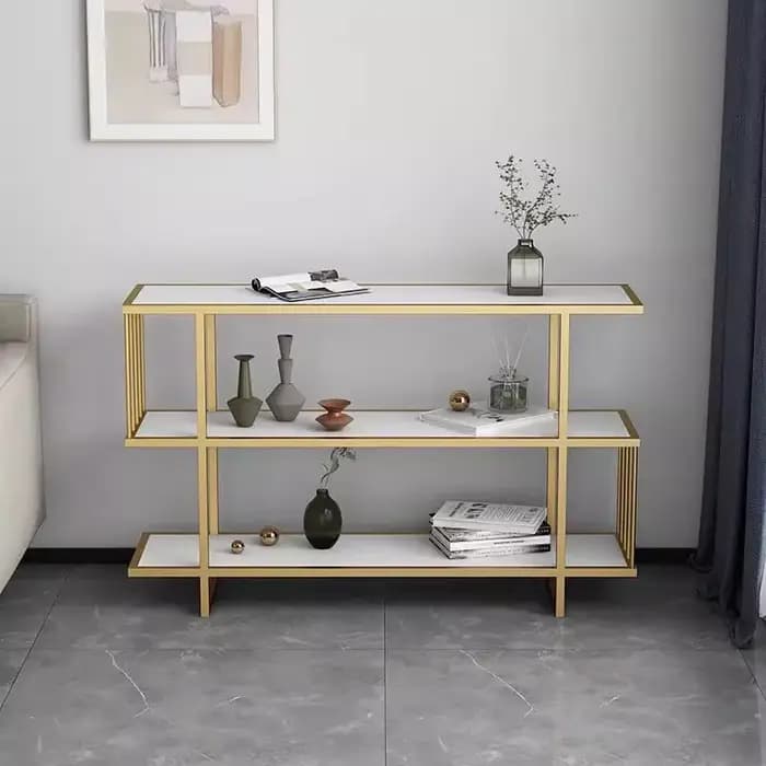 Table de Console en marbre minimaliste