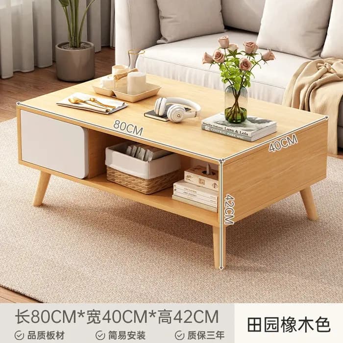 Tables basses Double temps Design debout tiroirs simples