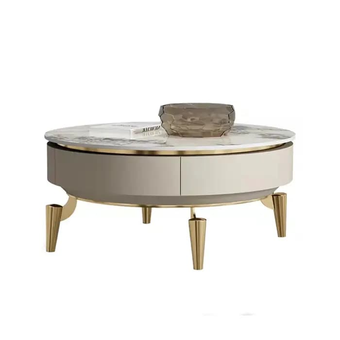 Table basse peu encombrante luxe esthétique délicatesse Tables basses à la mode italien moderne Mesa De Centro meubles De salon
