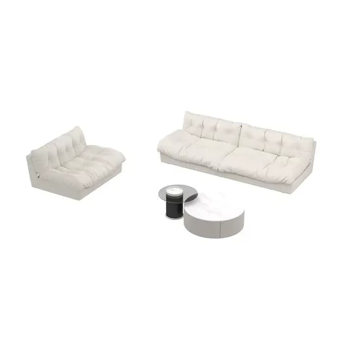 Confortable Relax salon canapés sol classique doux paresseux canapé coussin Double Woonkamer Banken meubles de maison accessoires
