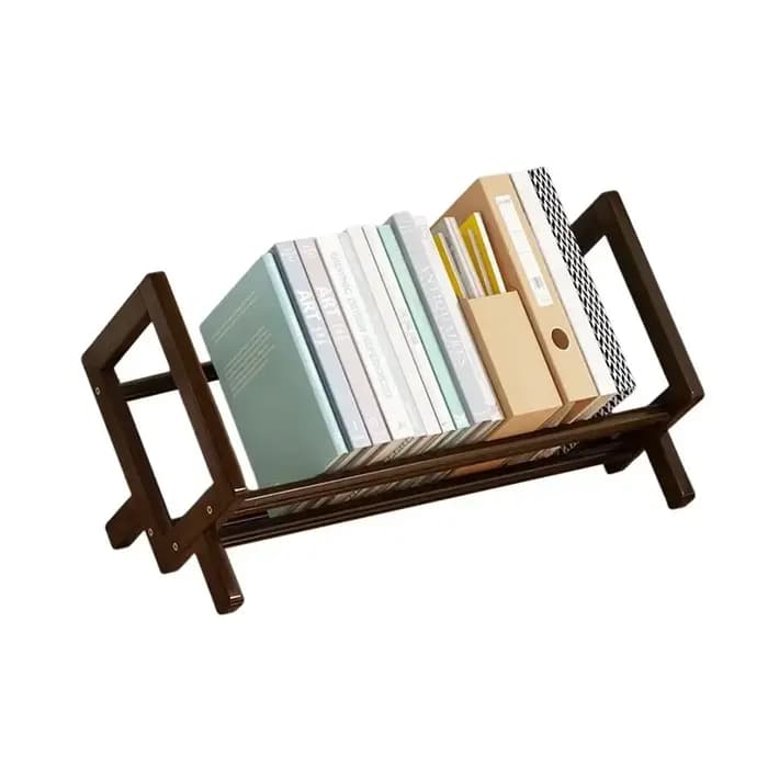 Présentoir de livres en bois sans bavure