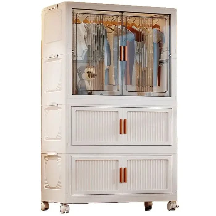 Armoire de rangement modulaire grande capacité