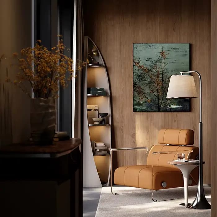 Armoire d'angle de luxe haut de gamme