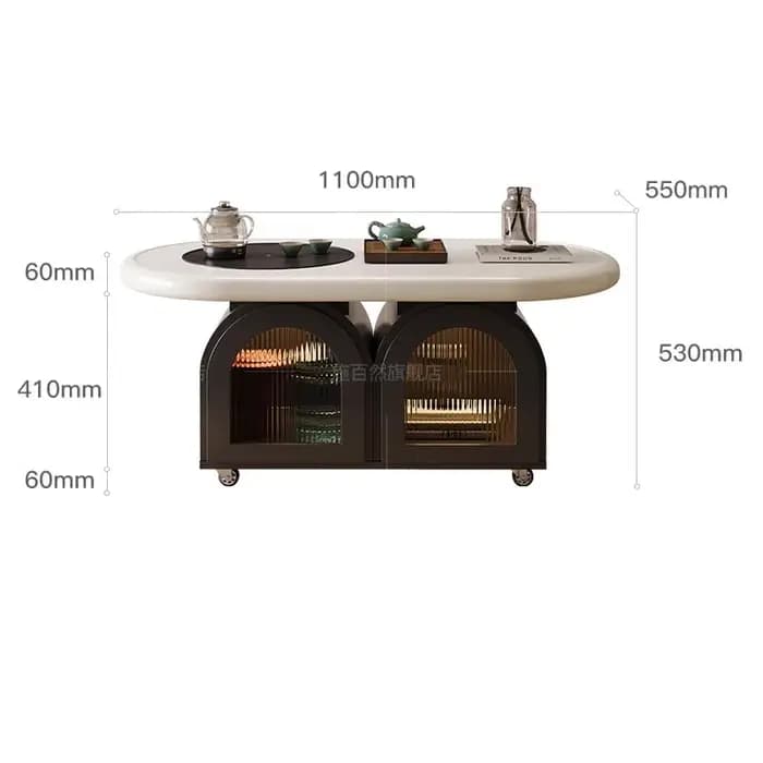 Tables basses modernes en bois massif