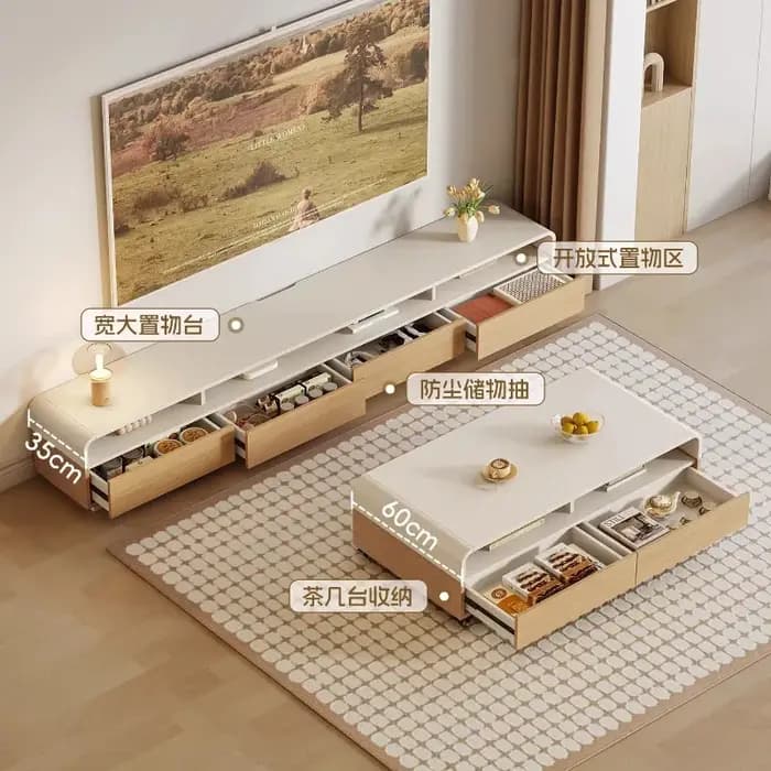 Meuble TV design organisateur