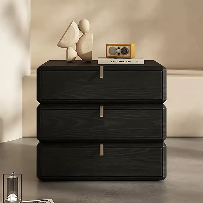 Table De Chevet moderne De luxe nordique minimaliste avec tiroirs