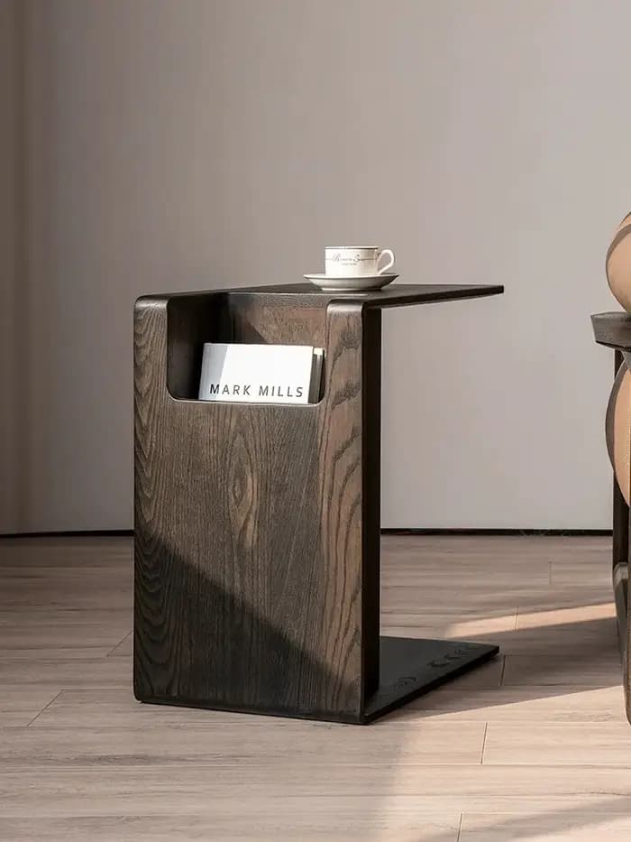 Table basse Glamour esthétique, tendance, minimaliste, gain de place, Table d'appoint Vintage, quali