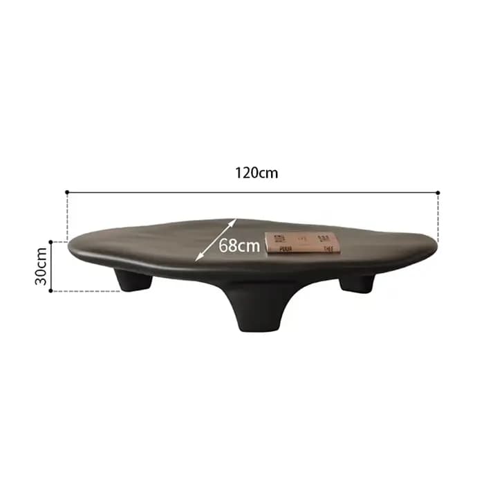 Tables basses minimalistes Wabi Sabi
