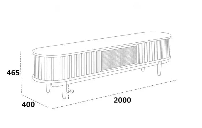 Meuble TV Moderne et Simple