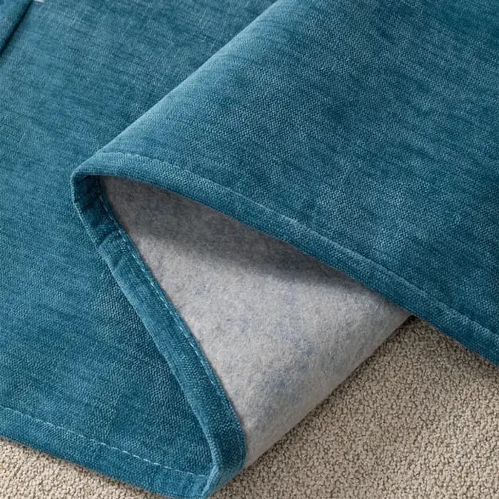 1 pièce Housse de protection latérale pour accoudoir de canapé en tissu chenille rouge