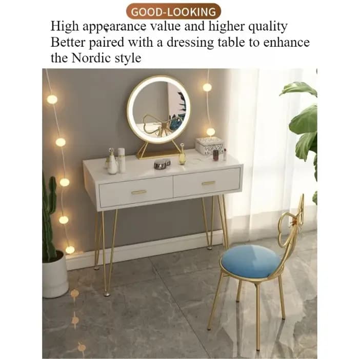 Tabouret de commode de chambre de fille simple italien