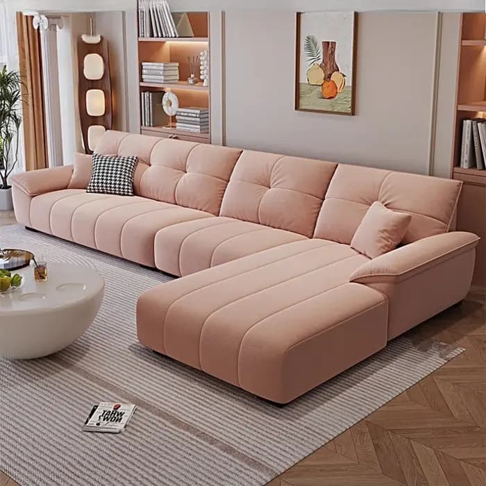 Canapés modernes et élégants Chaise Longue canapé De sol italien De luxe salon grands Sillas Para Sala De Estar meubles De maison