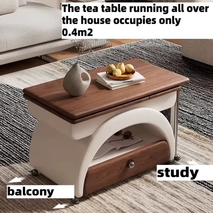 Tables basses relevables pour hôtel