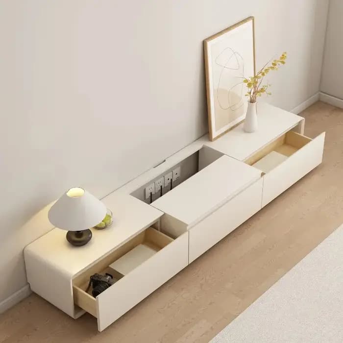 Organisateur nordique meuble Tv montage au sol Design De luxe