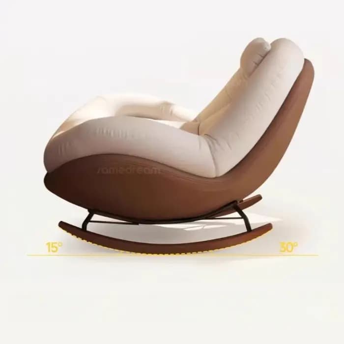 Fauteuil inclinable à bascule pour adulte