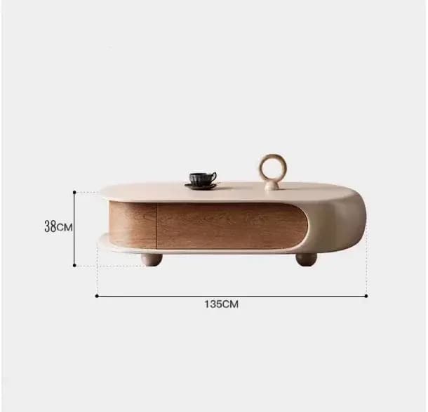 Table basse moderne de rangement