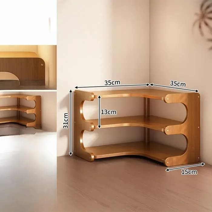 Support de rangement de Table d'articles ménagers de cuisine d'angle