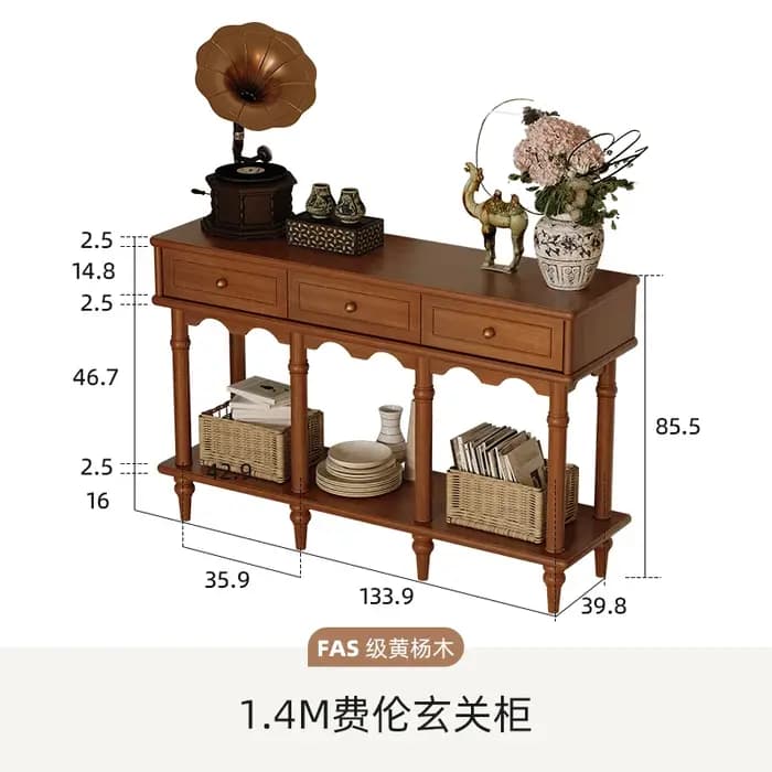 Design Premium Table Console Hall d'entrée salon luxe beauté Console Table moderne Vintage Tavolo Sa