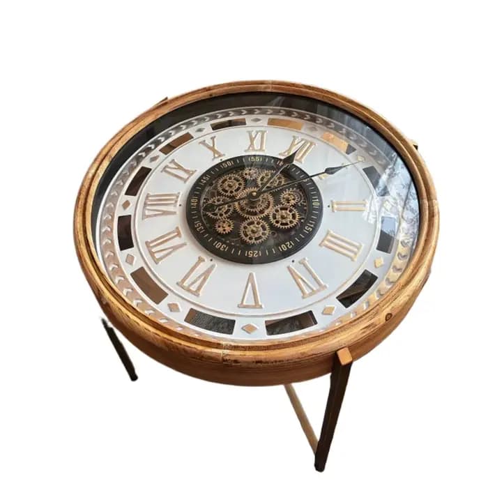 Table basse de luxe glamour avec rangement