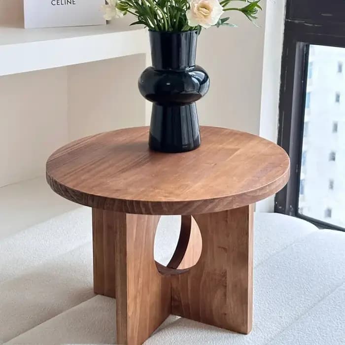 Mini Table basse en bois massif