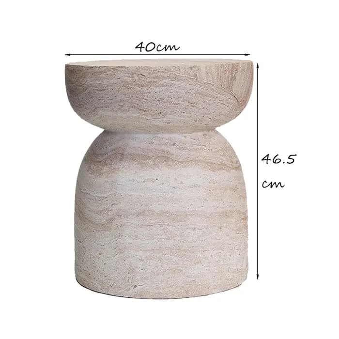 60 Table basse rustique minimaliste à la mode Unique universelle