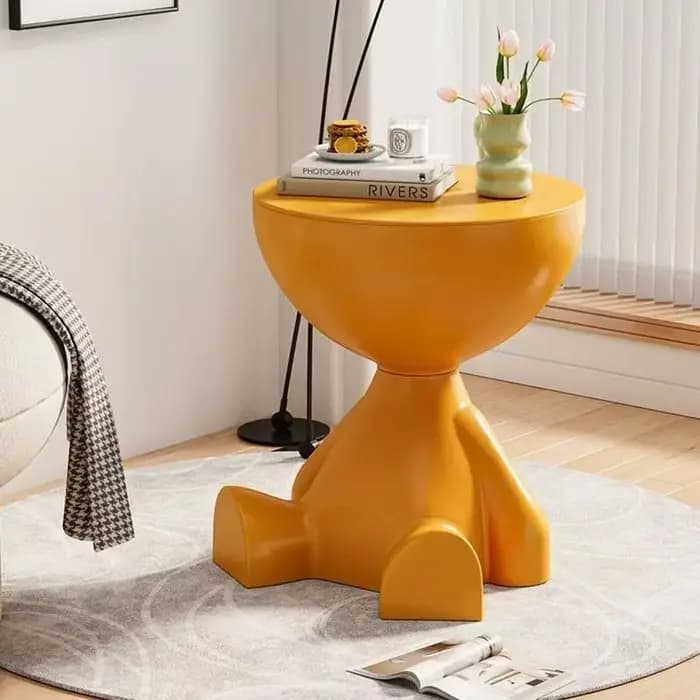 Table basse créative et simple en plastique