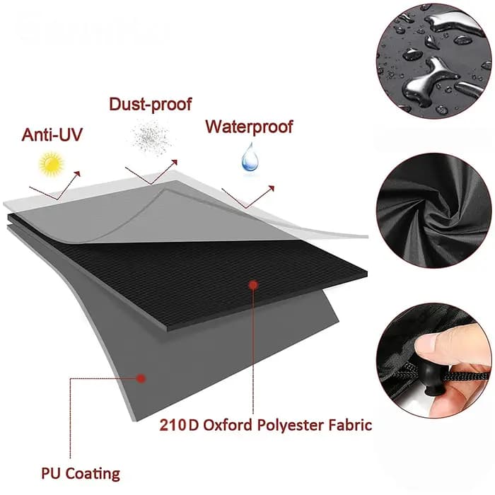 Juste de Protection Imperméable pour Meubles de Jardin