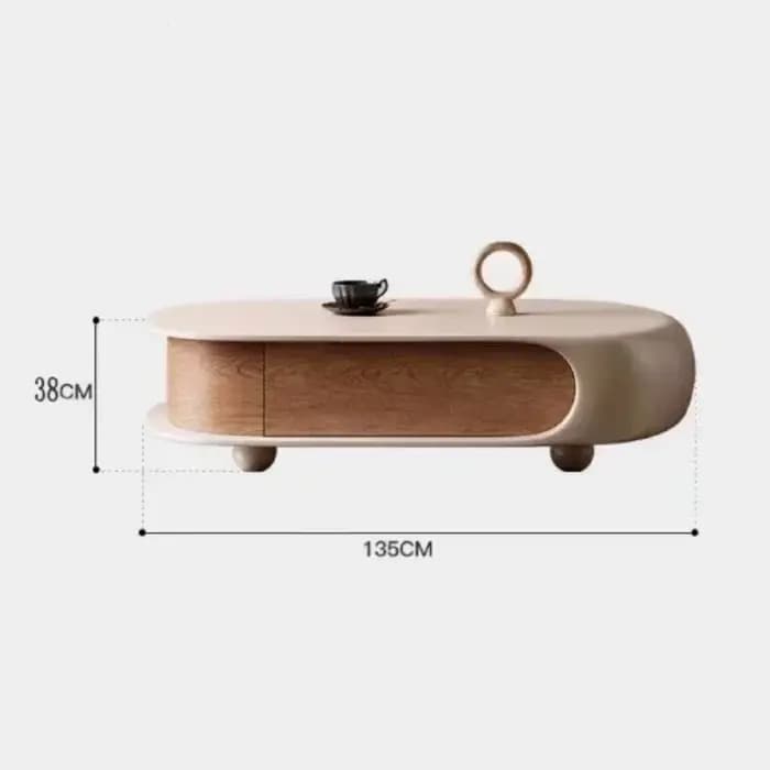 Table basse moderne de rangement