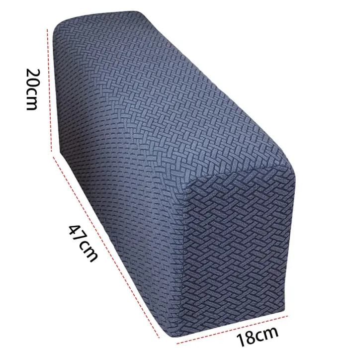 Housse d'accoudoir extensible élastique 47x20x18cm