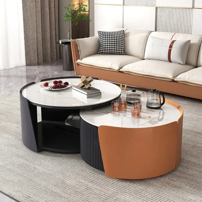 Table basse extensible pour salon