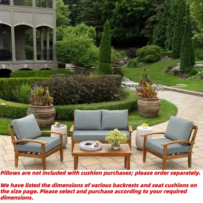 Coussins de banc personnalisés