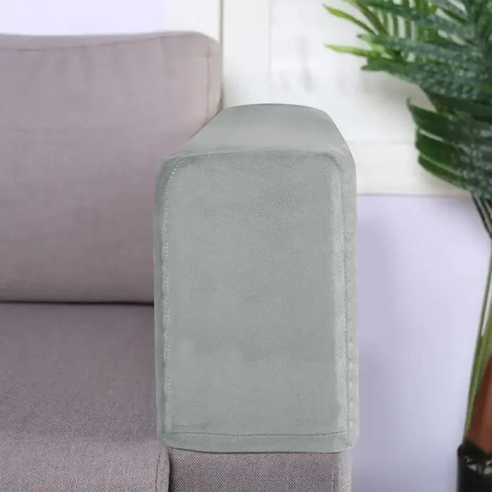 2 pièces cadeaux housses d'accoudoir de canapé extensibles élasticité housse