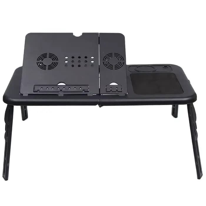 Support de bureau multifonctionnel pour ordinateur portable, table pliable avec refroidissement USB