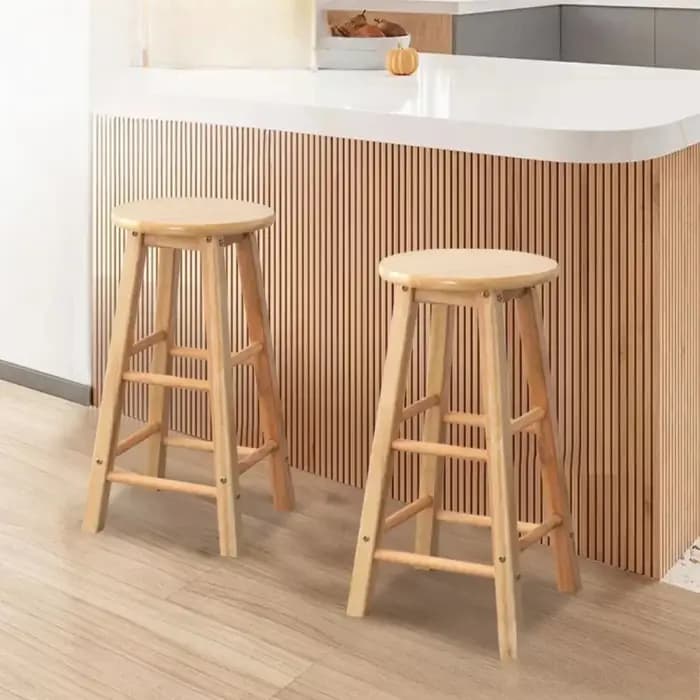 Tabouret de Bar en bois massif