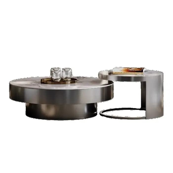Table basse de luxe à couverture rigide