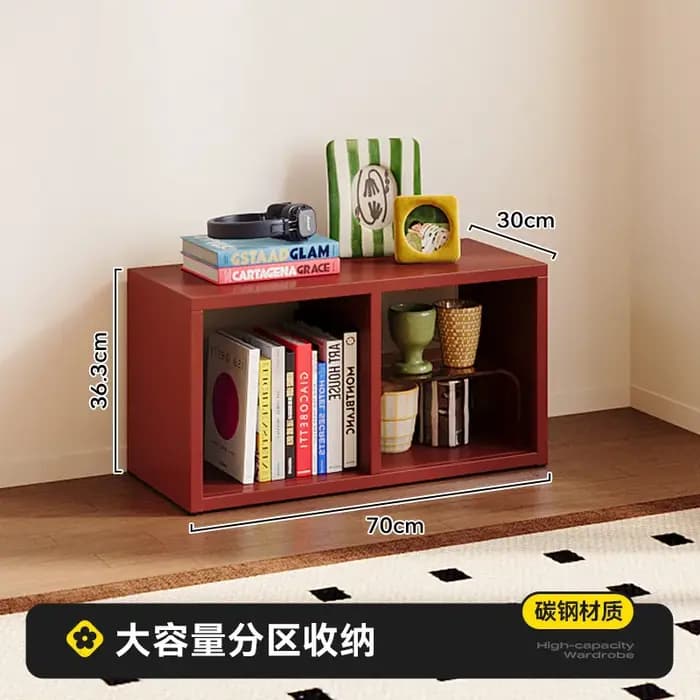 Meuble TV DIY coloré pour salon, unité de rangement modulaire en grille, centre de divertissement, m