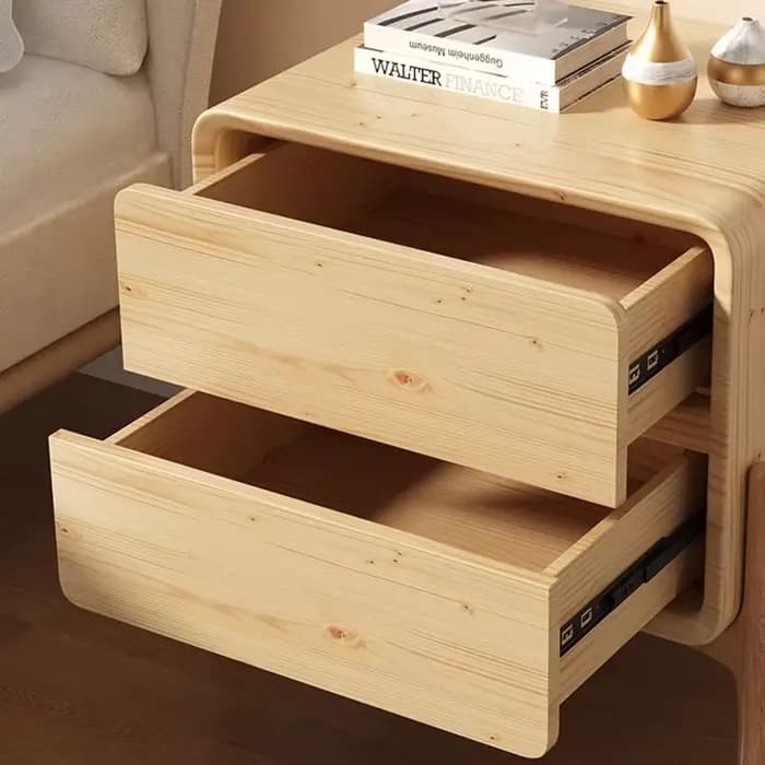 Table de nuit de rangement minimaliste pour chambre à coucher