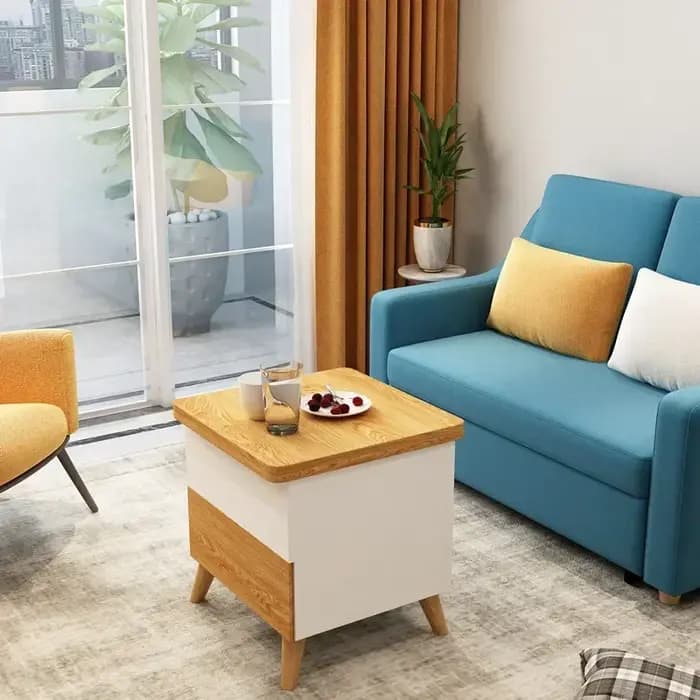 Table basse au design simple