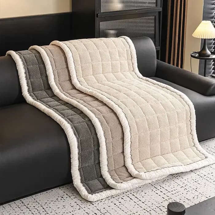 1PC-Matelas de canapé beige minimaliste