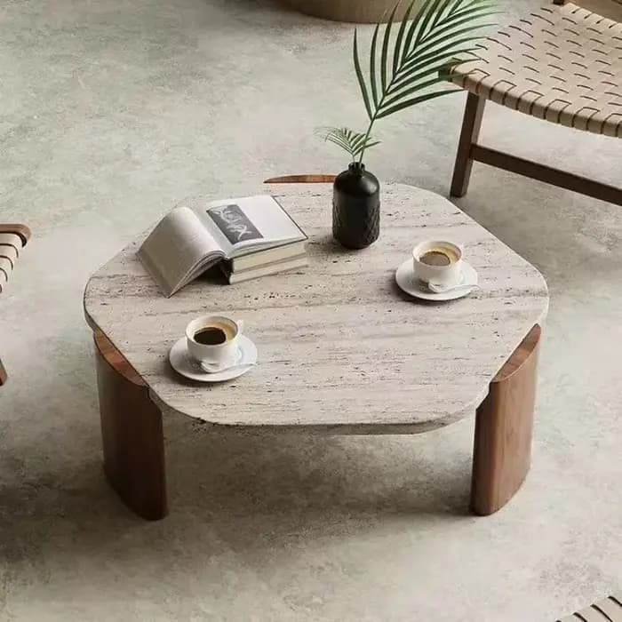 Petites tables basses en bois
