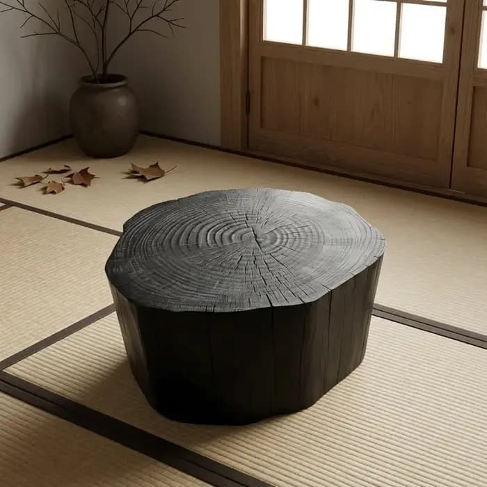 Table basse moderne en bois