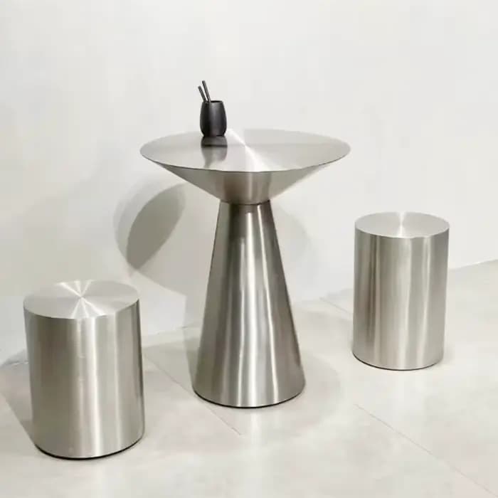 Tabourets modernes tabouret nordique en métal salon décoratif café tabouret bas minimalisme poufs ch
