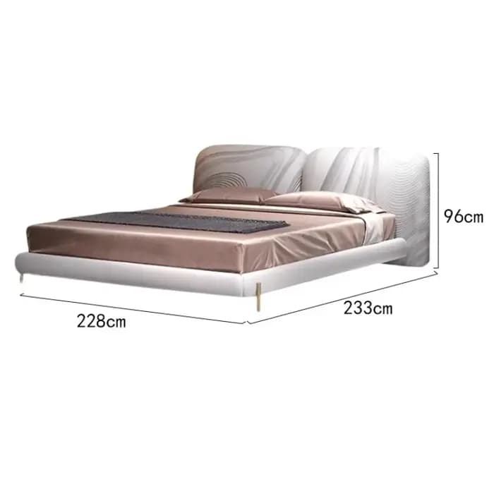 King enfants lit japonais luxe têtes de lit cadre commodes dormir Muebles Para El Hogar chambre meubles accessoires