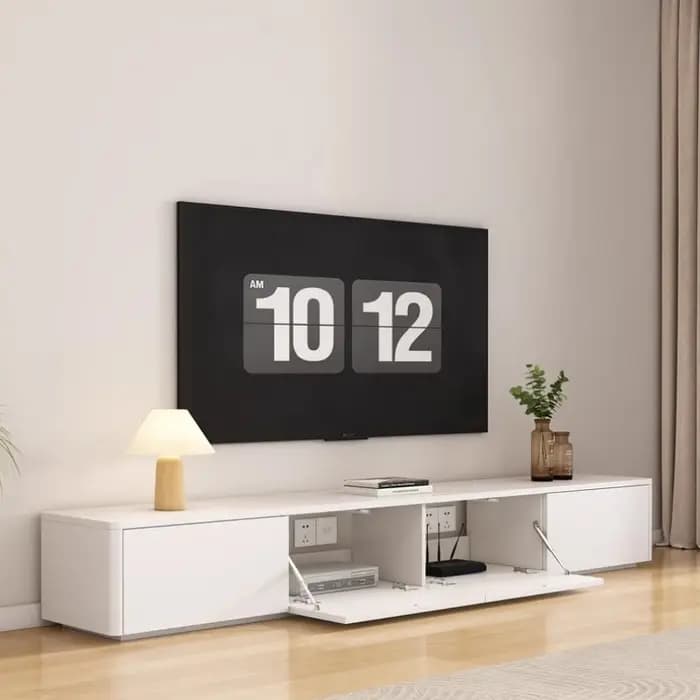Meubles de télévision de divertissement rétro