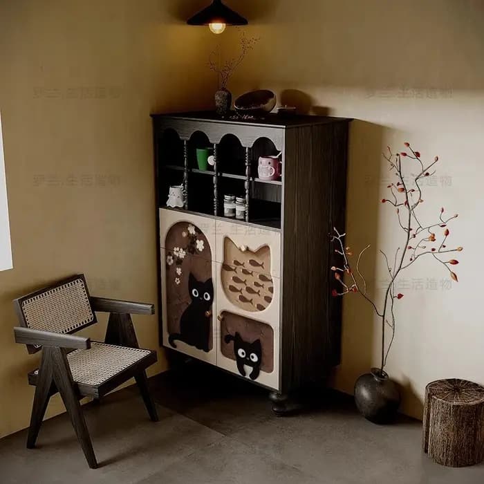 Armoire De Rangement salle à manger moderne tiroirs d'entrée salon