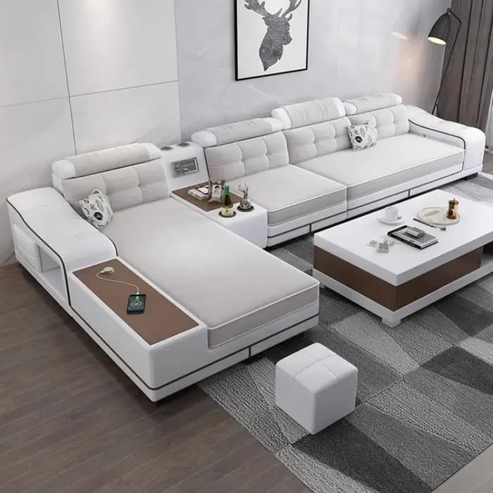 Paresseux salon canapé confortable Double fauteuil design