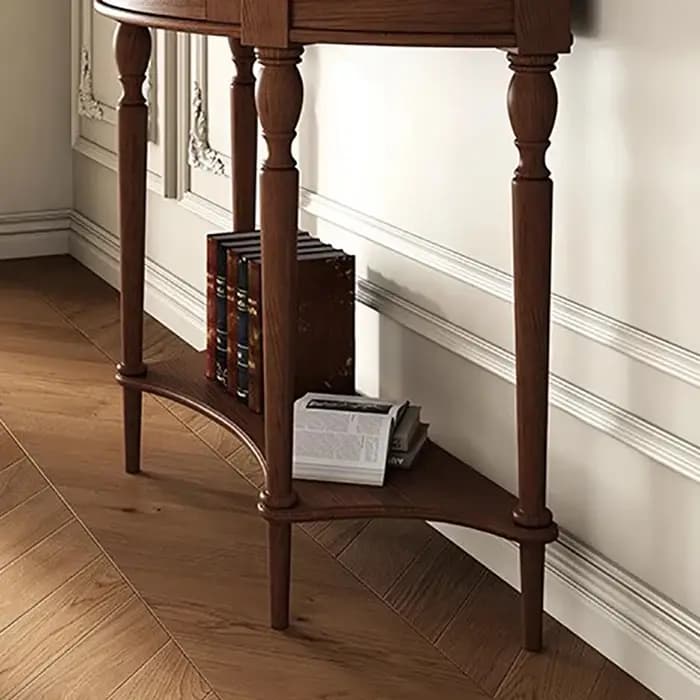 Table Console traditionnelle du milieu du siècle