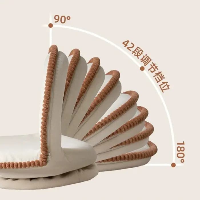 Fauteuil de sol paresseux pliable et pivotant