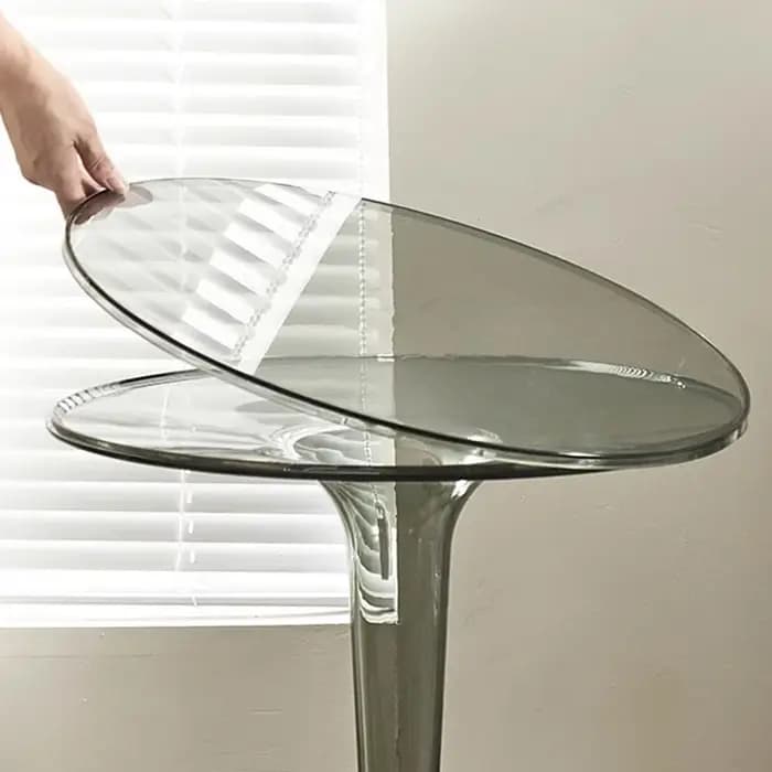 Tables basses nordiques Table ronde minimaliste moderne salon