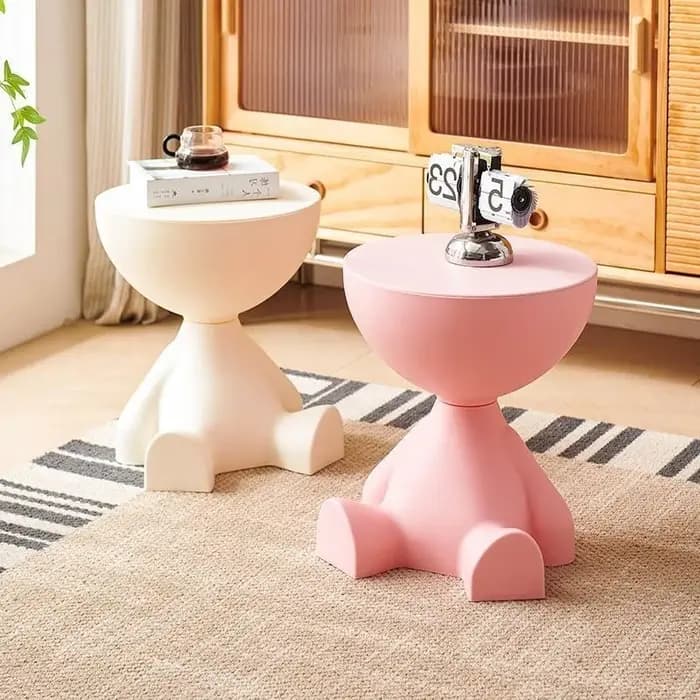 Table basse créative et simple en plastique